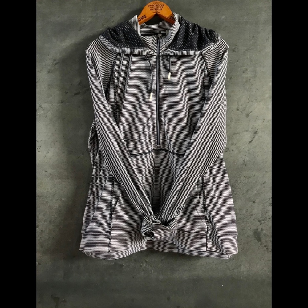 Athleta Striped Jacket